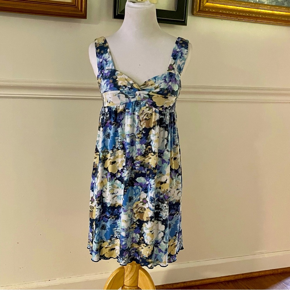 Vintage floral mini dress by Ruby size small